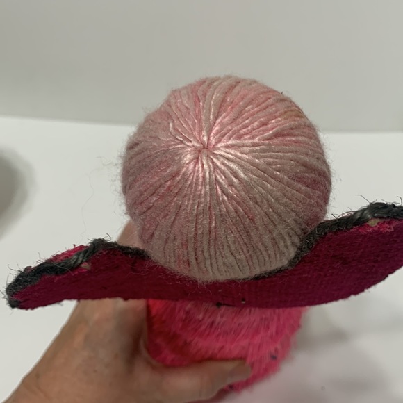 Pink hair angel holiday decor Vintage - Picture 8 of 17